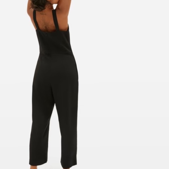 Everlane The Japanese GoWeave Slip Jumpsuit Black - Picture 2 of 10